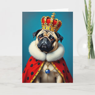 Carte d'animal de compagnie royal