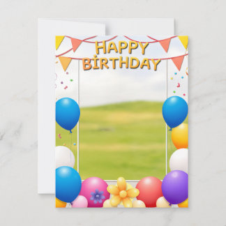 Carte d'anniversaire