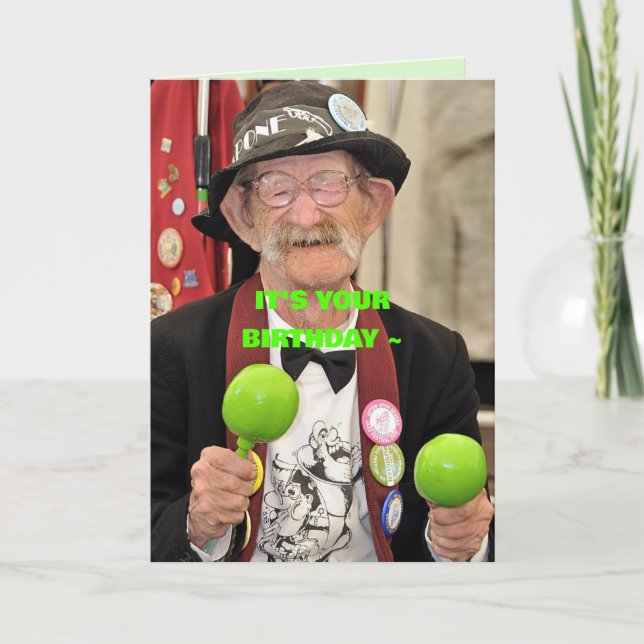 CARTE D'ANNIVERSAIRE (Devant)