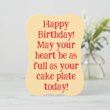carte d'anniversaire