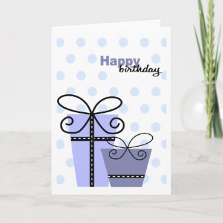 Carte d'anniversaire