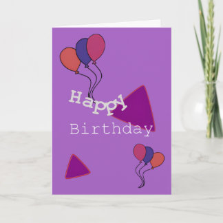 Carte d'anniversaire