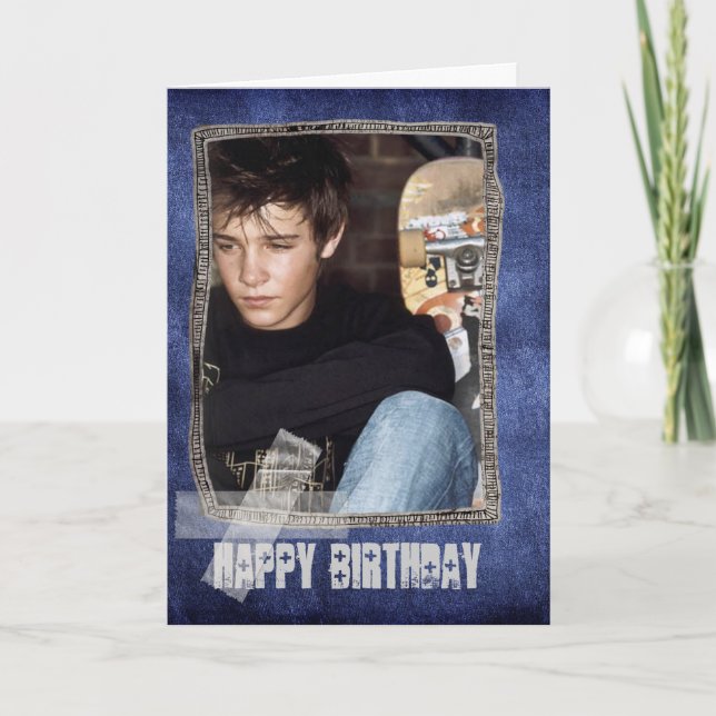 carte d'anniversaire (Devant)