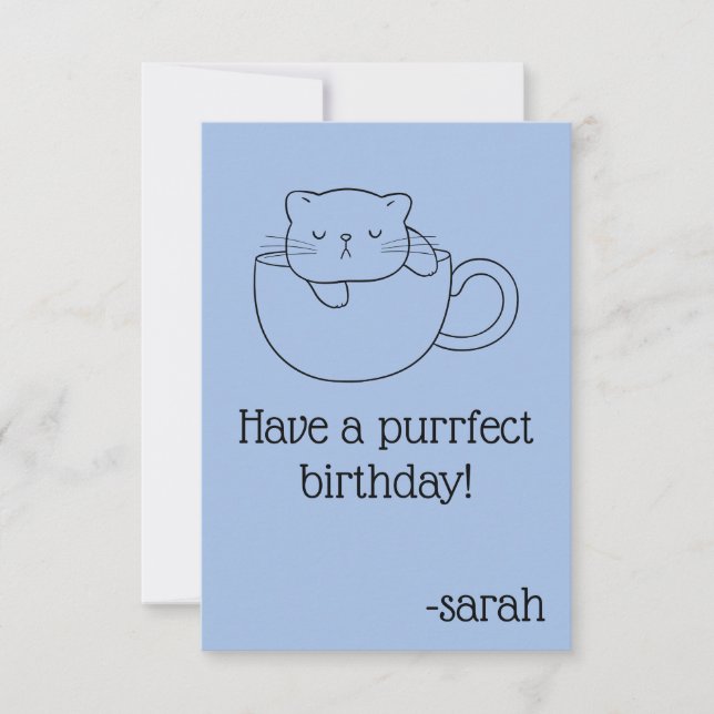 Carte d'anniversaire (Devant)