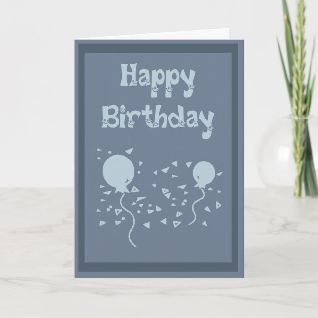 Carte d'anniversaire (Devant)