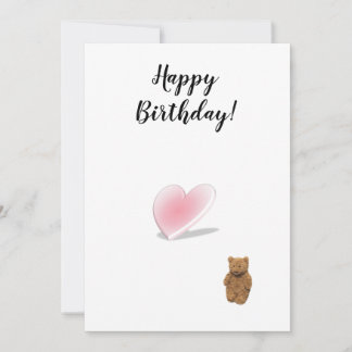 Carte d'anniversaire !