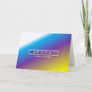 Carte d'anniversaire