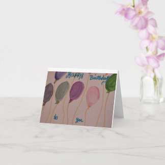 carte d'anniversaire