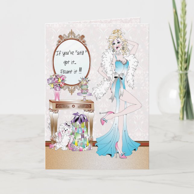 CARTE D'ANNIVERSAIRE (Devant)