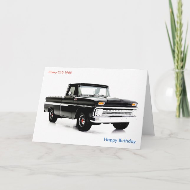 Carte d'anniversaire (Devant)