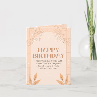 carte d'anniversaire