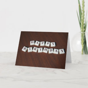 Carte d'anniversaire