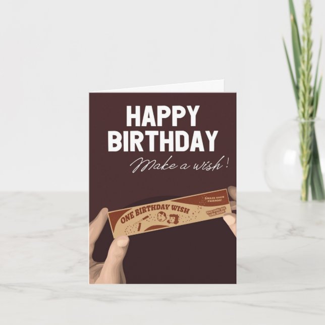 Carte d'anniversaire  (Devant)