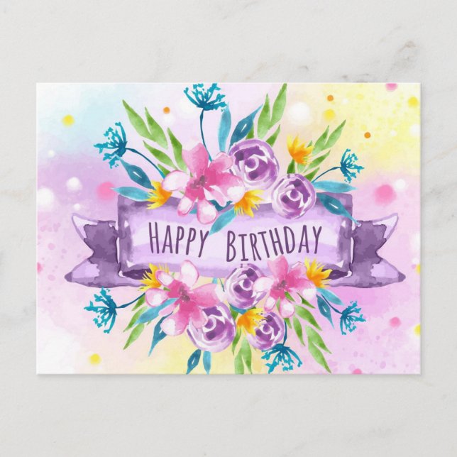 Carte d'anniversaire (Devant)