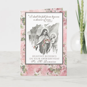 Carte d'anniversaire 108 ans de Sr. M. Romaine