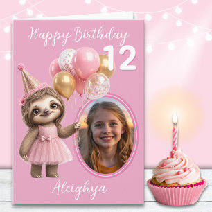Carte d'anniversaire 11 ans Licorne Photo Drôle