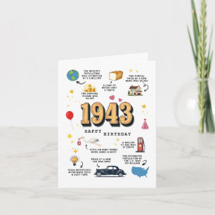 Carte d'anniversaire 1943 pour Papa ou Maman