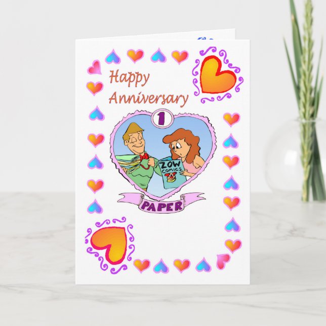 Carte d'anniversaire - 1er papier (Devant)