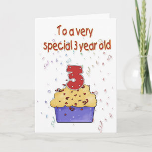 Carte d'anniversaire 3e