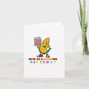 Carte d'anniversaire A-Maize-Ing Puns