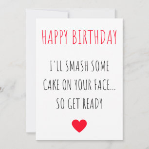 Carte d'anniversaire amusante