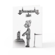 Carte d'anniversaire amusante