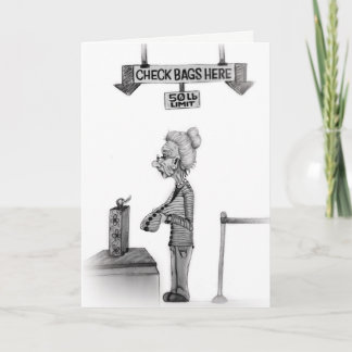 Carte d'anniversaire amusante