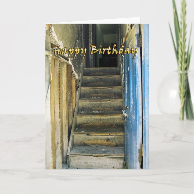 Carte d'anniversaire amusante (Devant)