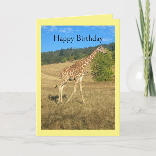 Carte d'anniversaire amusante (Devant)