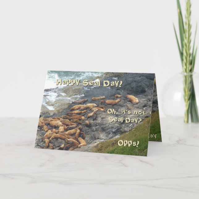 Carte d'anniversaire amusante (Devant)