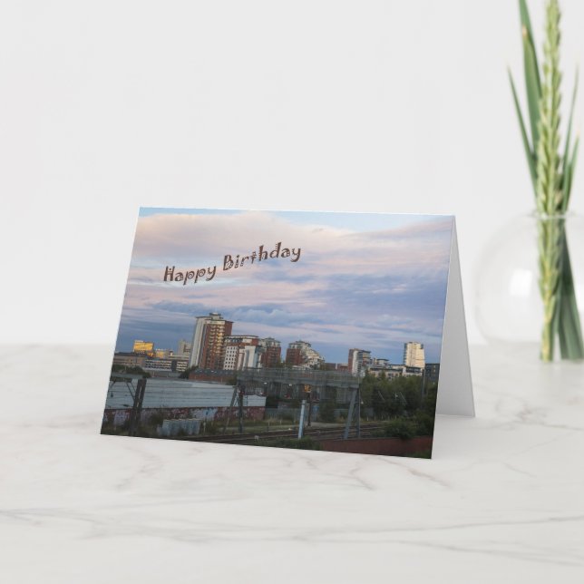 Carte d'anniversaire amusante (Devant)