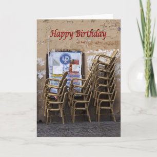 Carte d'anniversaire amusante