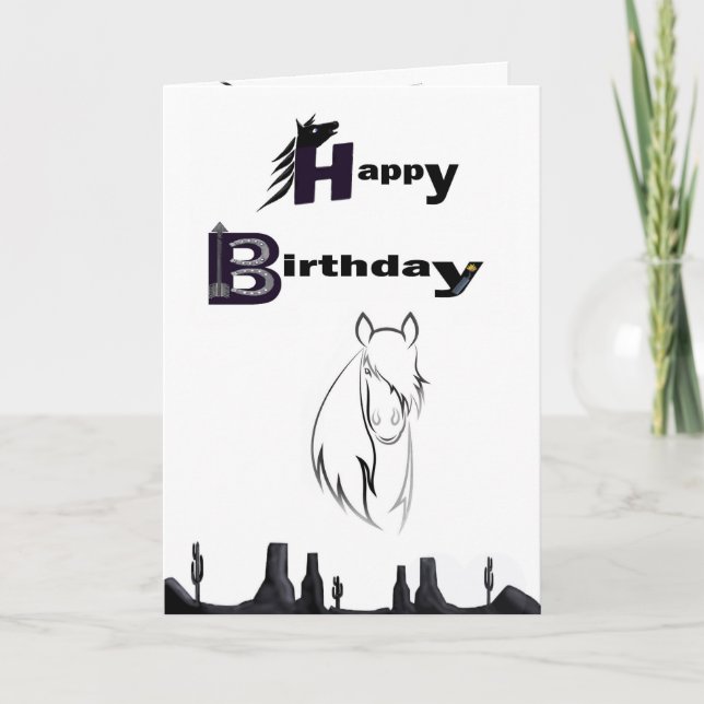 Carte d'anniversaire amusante (Devant)