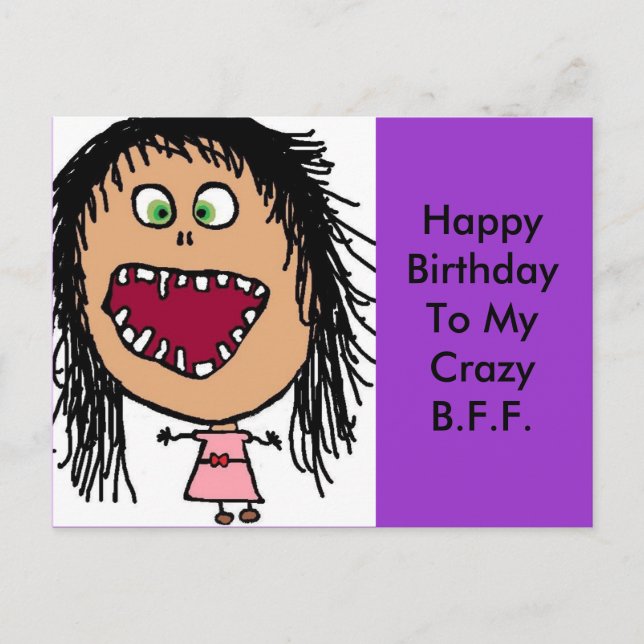 Carte d'anniversaire amusante (Devant)