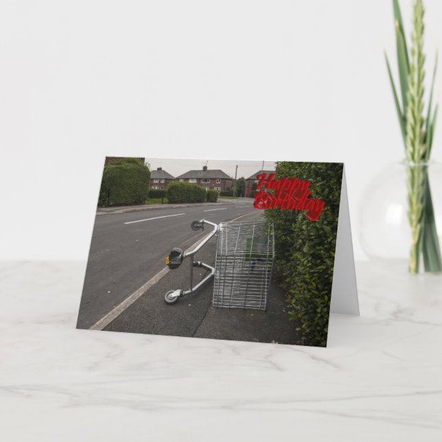 Carte d'anniversaire amusante (Devant)