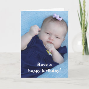 Carte d'anniversaire amusante