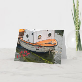 Carte d'anniversaire amusante