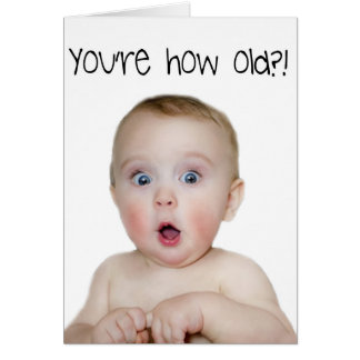 Carte d'anniversaire amusante