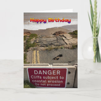Carte d'anniversaire amusante