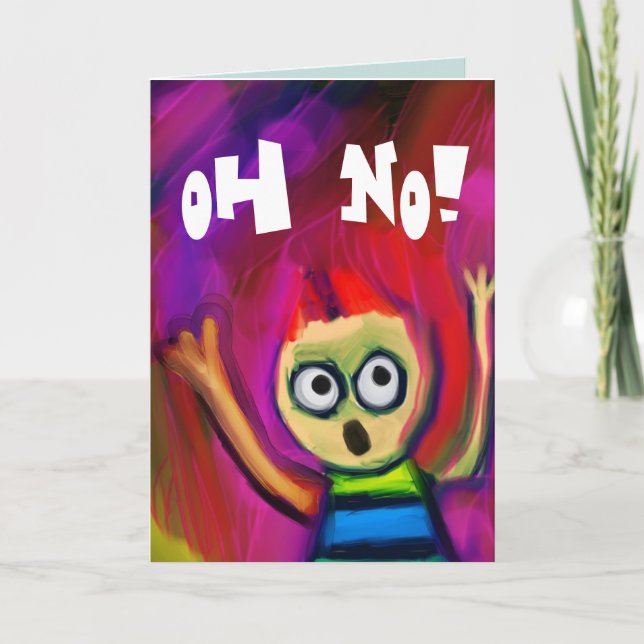CARTE D'ANNIVERSAIRE AMUSANTE 30 ANS (Devant)
