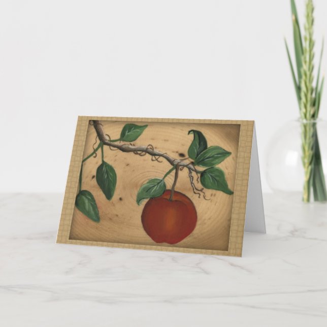 Carte d'anniversaire Apple (Devant)