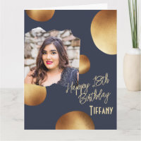 Carte d'anniversaire arrière - plan en noir et or