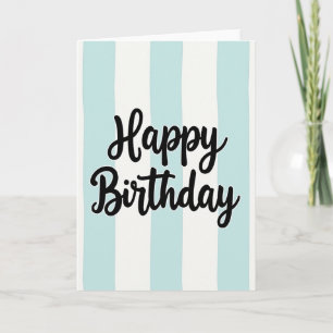 Carte d'anniversaire avec art sucré