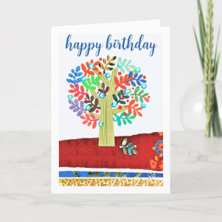 Carte d'anniversaire avec des rêves doux poème de 