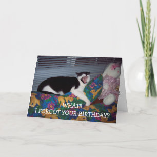 CARTE D'ANNIVERSAIRE BATTUE