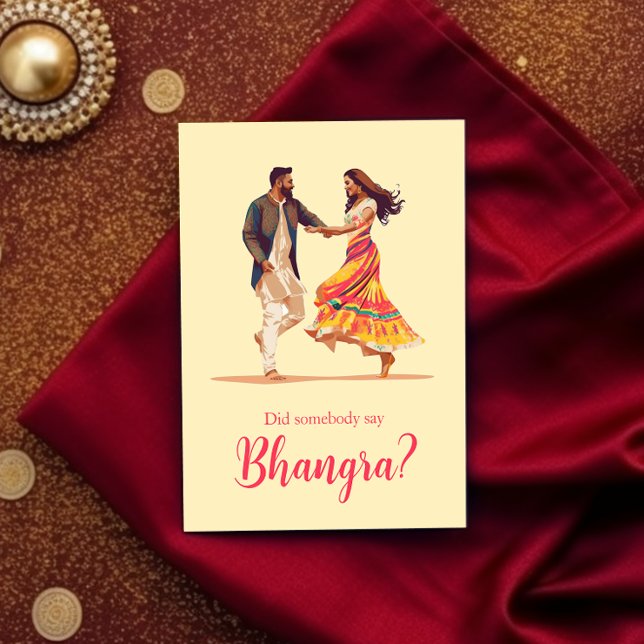 Carte d'anniversaire Bhangra (Créateur téléchargé)