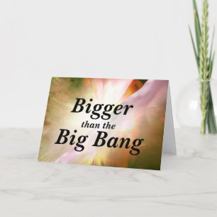 Carte d'anniversaire Big Bang