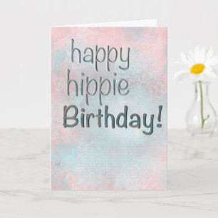 Carte d'anniversaire Boho Pastel Mandalas Happy Hi