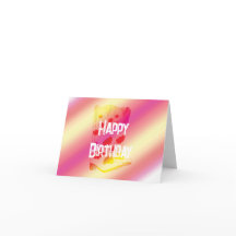 Carte d'anniversaire Boot Scoot