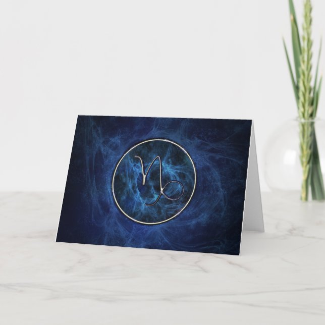 Carte d'anniversaire Capricorn (Devant)